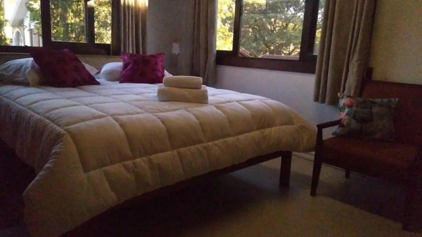 شقة Locar-In Gramado - Loft A 50 M Da Rua Coberta. المظهر الخارجي الصورة