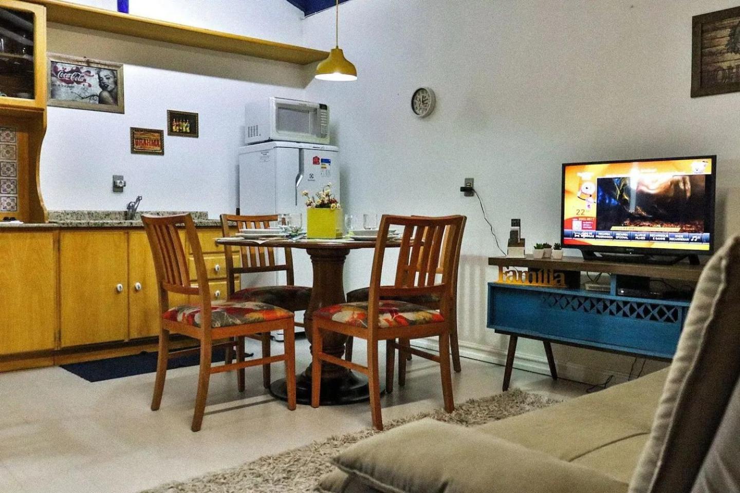شقة Locar-In Gramado - Loft A 50 M Da Rua Coberta. المظهر الخارجي الصورة